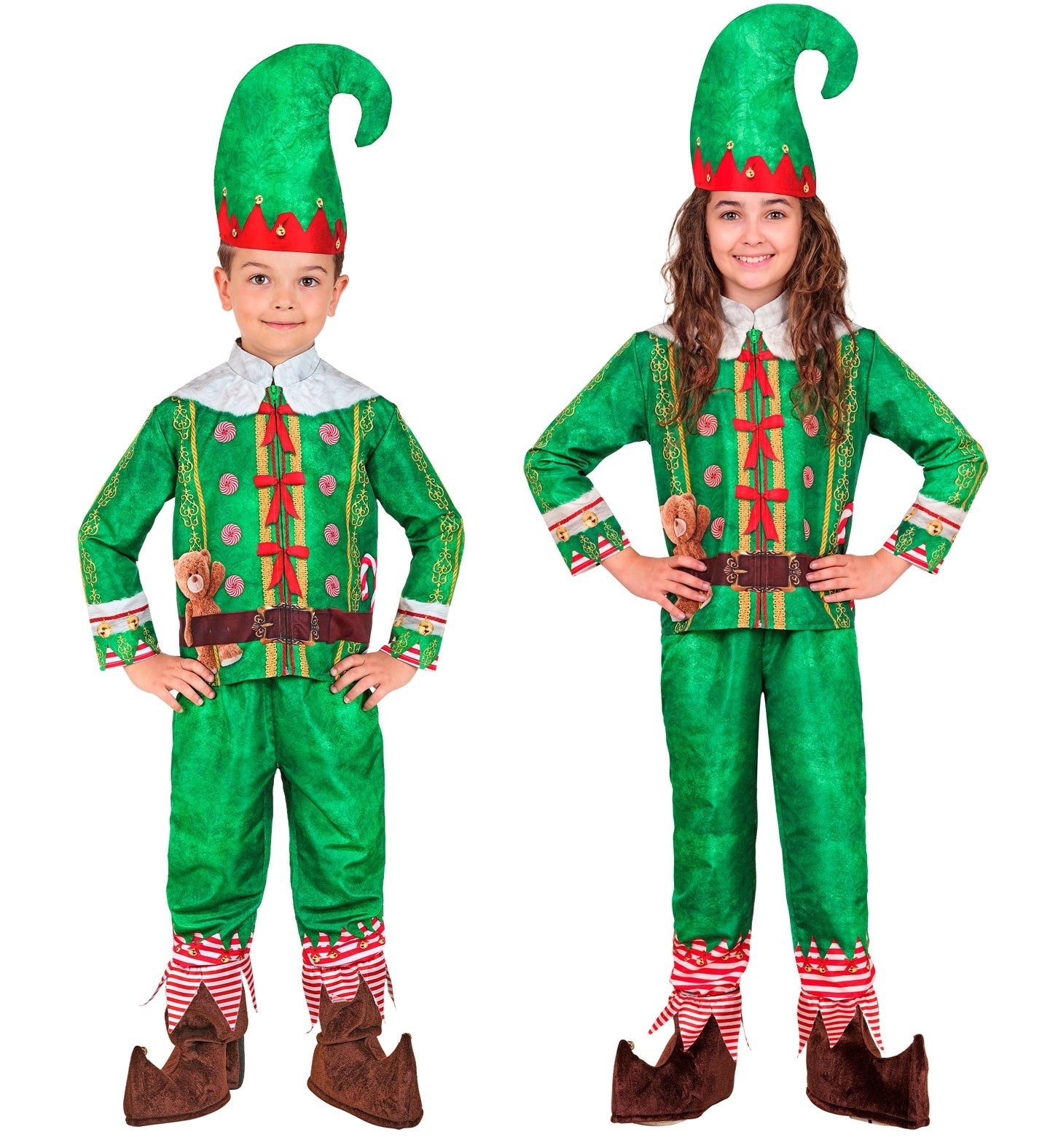 Santa's Little Helper Elf Fast Costume Children's