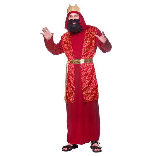 Adult Wise Man Costume Red