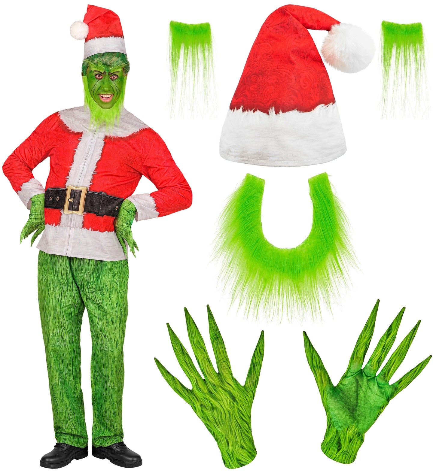 Christmas Grinch Monster Fast Costume