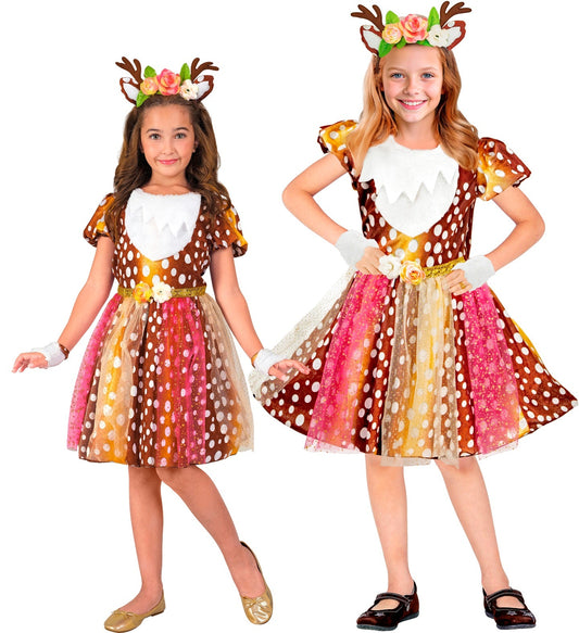Cute Reindeer Costume Girls