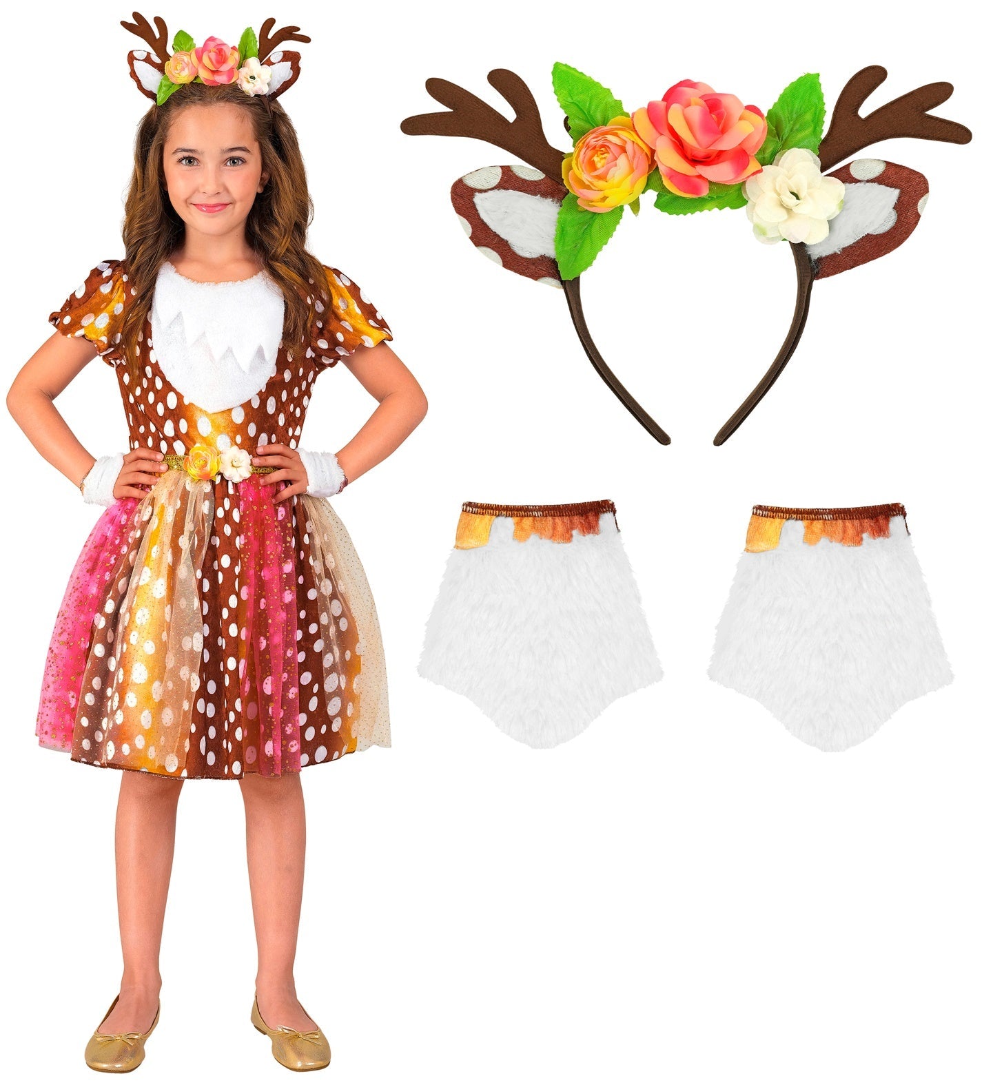 Cute Reindeer Costume Girls