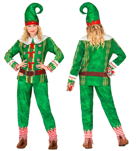 Santa's Little Helper Elf Fast Costume